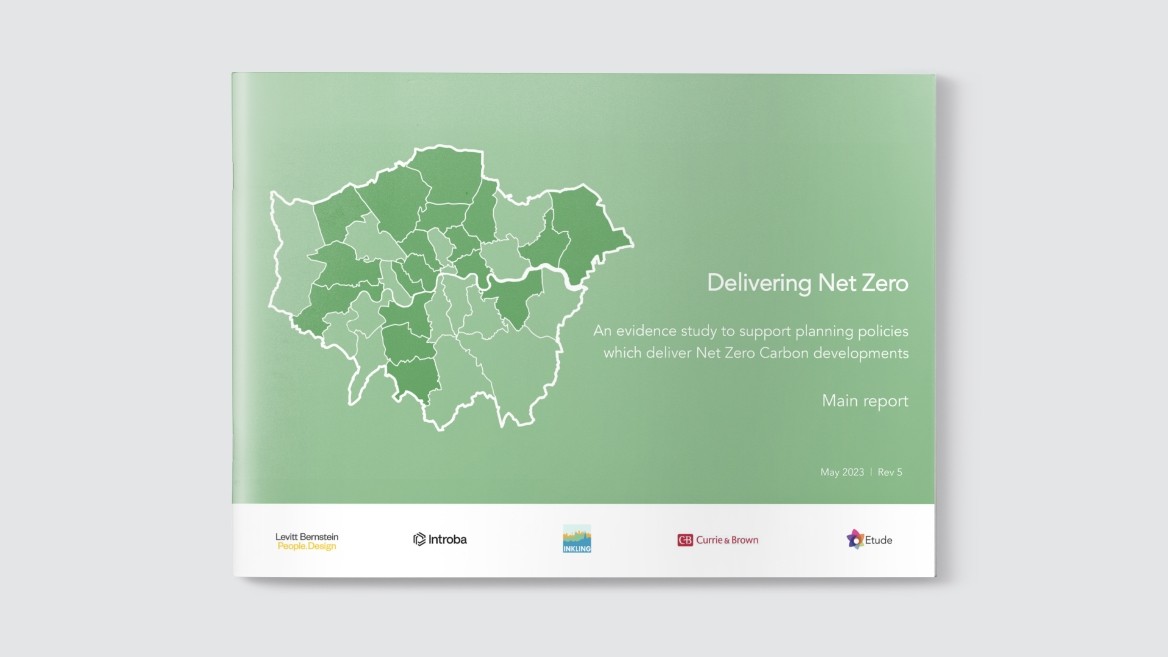 Report cover of Delivering Net Zero